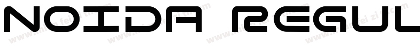 NOIDA Regular字体转换